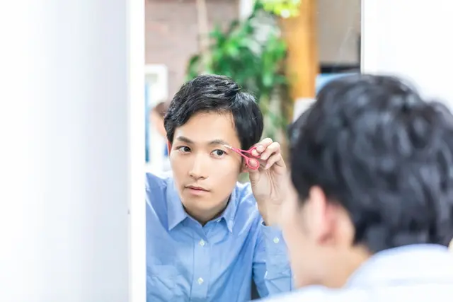 「平行眉」に関する記事の画像|メンズ眉毛サロン TransATT